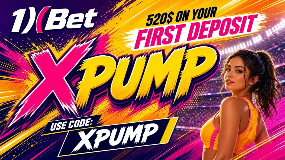 1XBET CODE XPUMP unlocks the new-player welcome bonus in a few clicks at registration